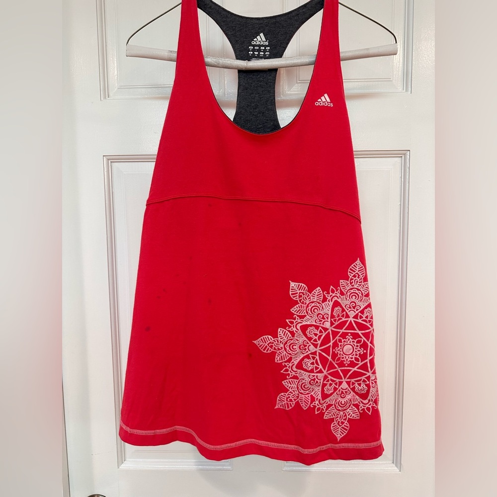 Pink workout tank